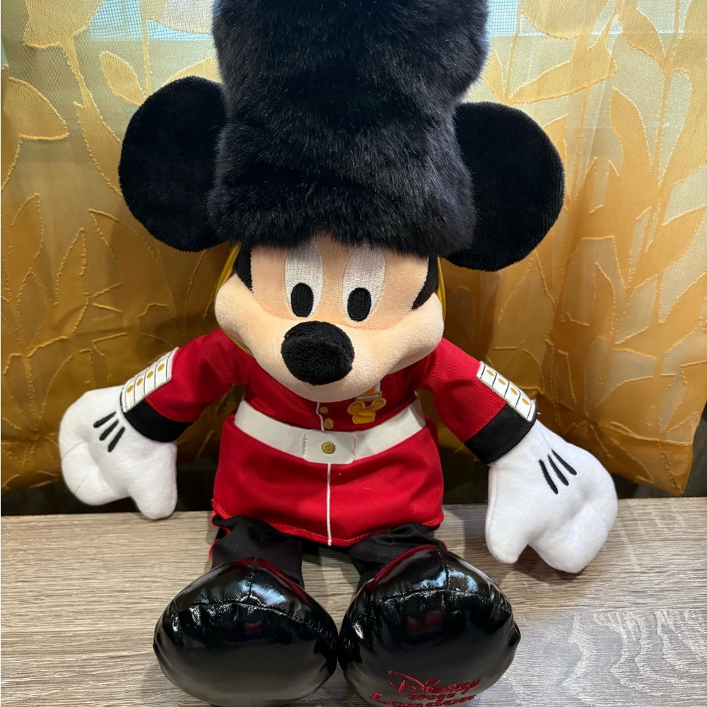 Disney Mickey Mouse Royal Guard Plush - Red and Black from Disney Store London